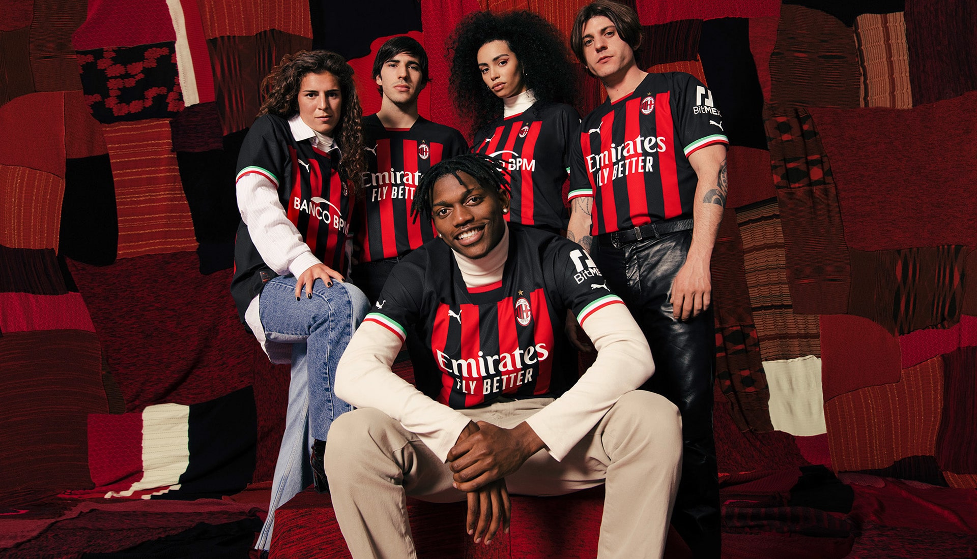 Maillot domicile Milan AC 2022-2023