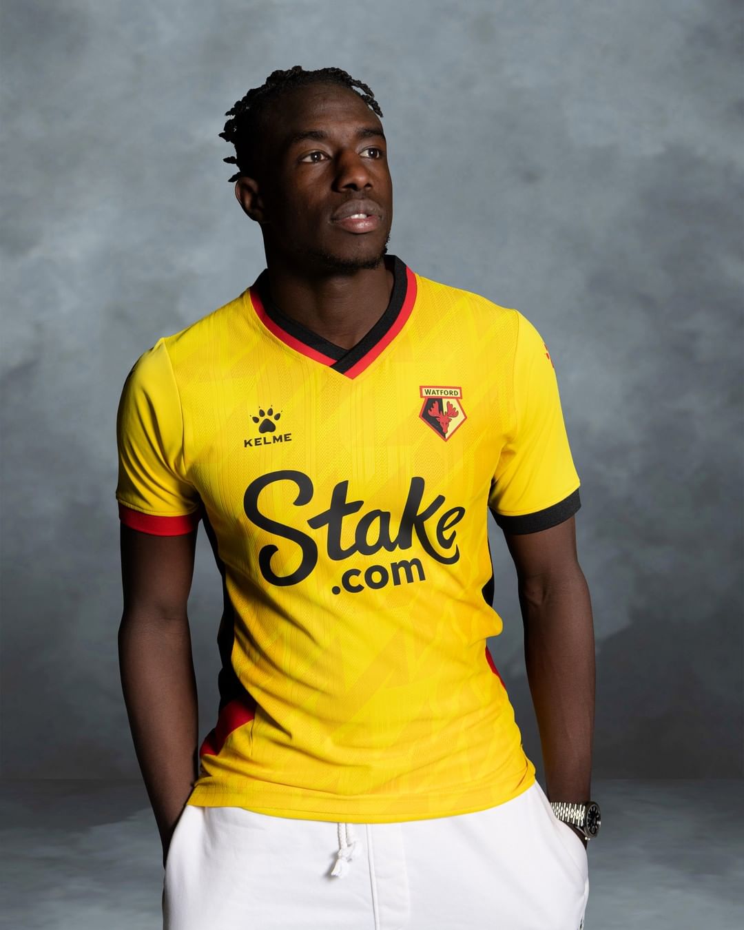 Maillot domicile Watford 2022-2023