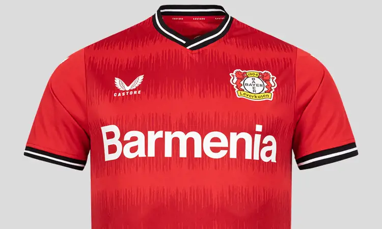 Maillots football Bayer Leverkusen 2022-2023