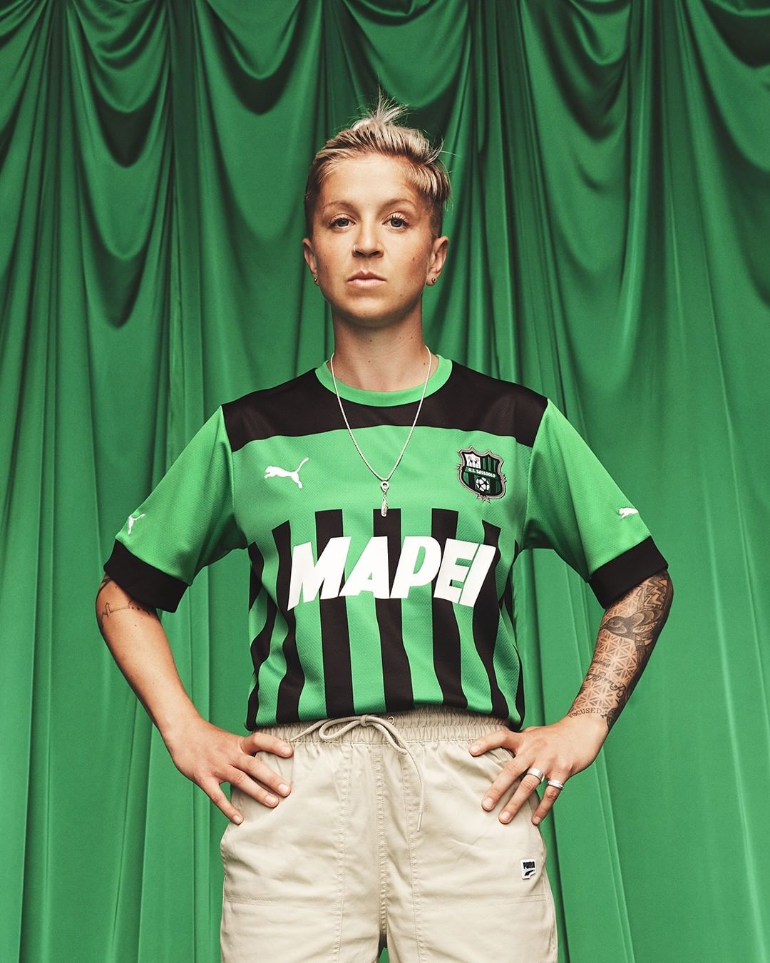 Maillot domicile US Sassuolo 2022-2023