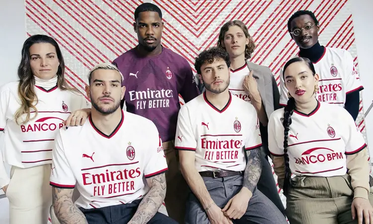 Maillot extérieur de l'AC Milan 2022-2023