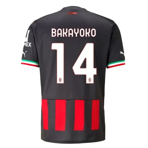 Maillot football AC Milan Bakayoko