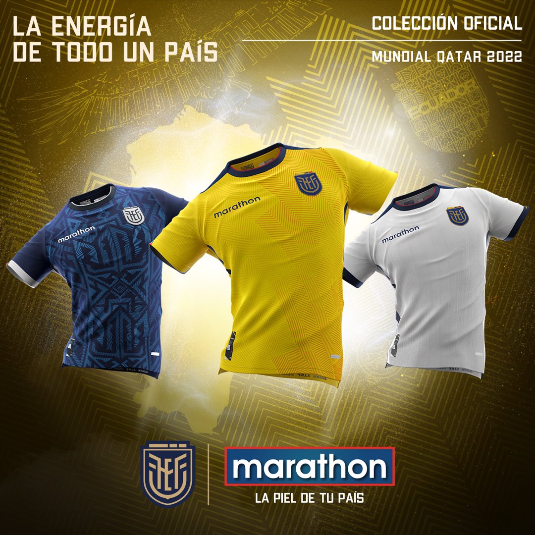 Maillots de football de l'Équateur 2022-2023