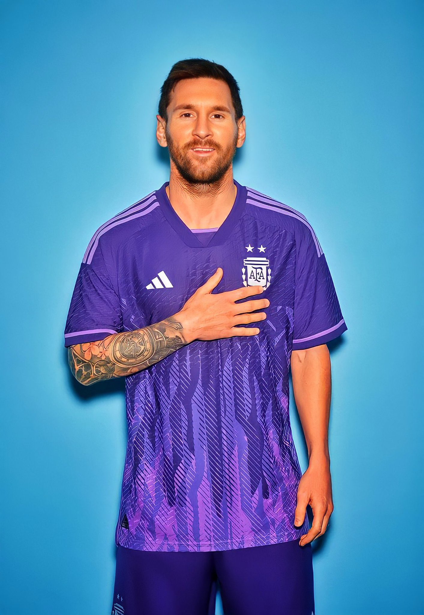 maillot argentine violet