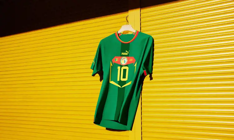 Maillot extérieur du Sénégal 2022-2023