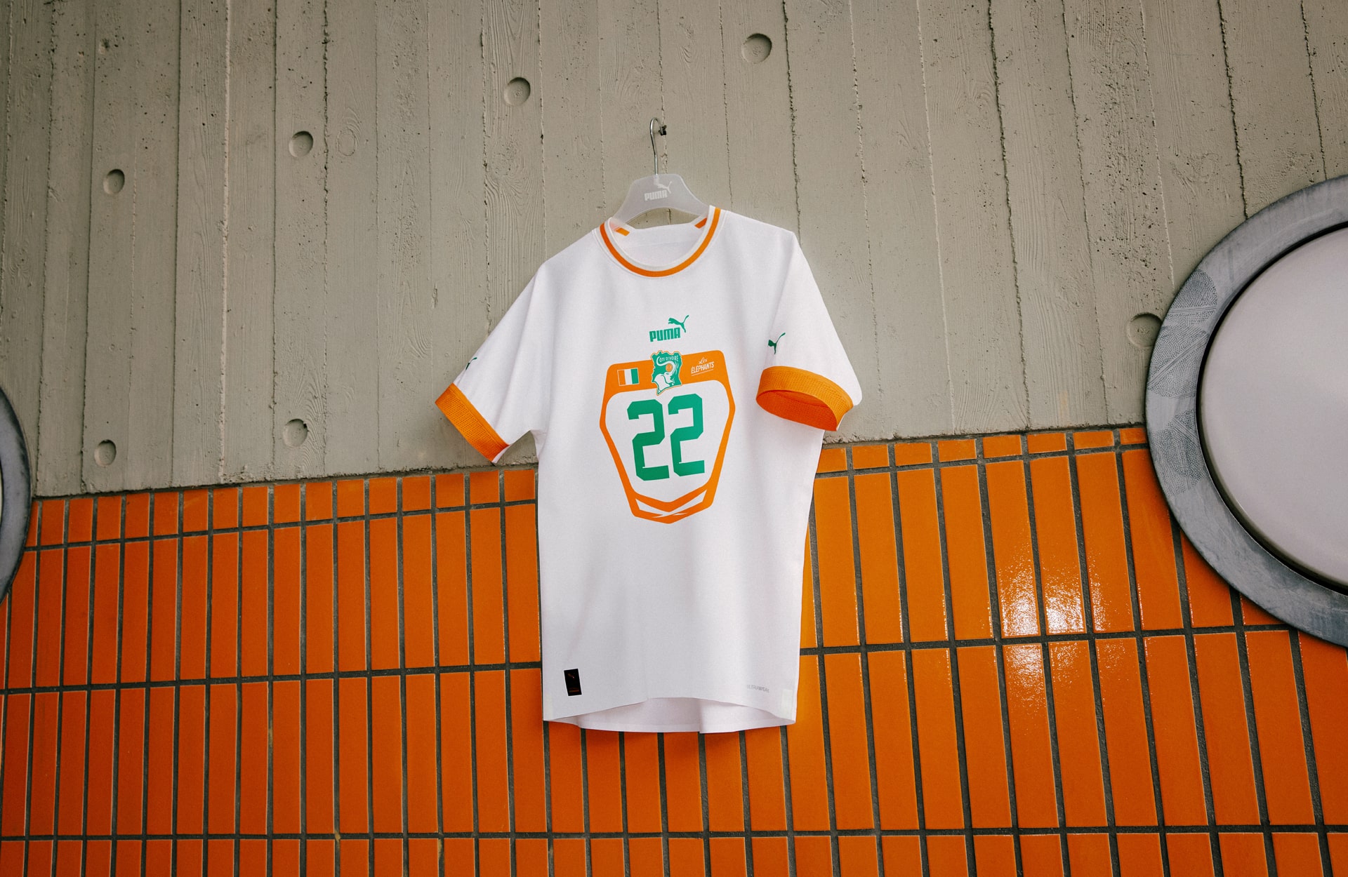 Maillot extérieur de la Côte d'Ivoire 2022-2023