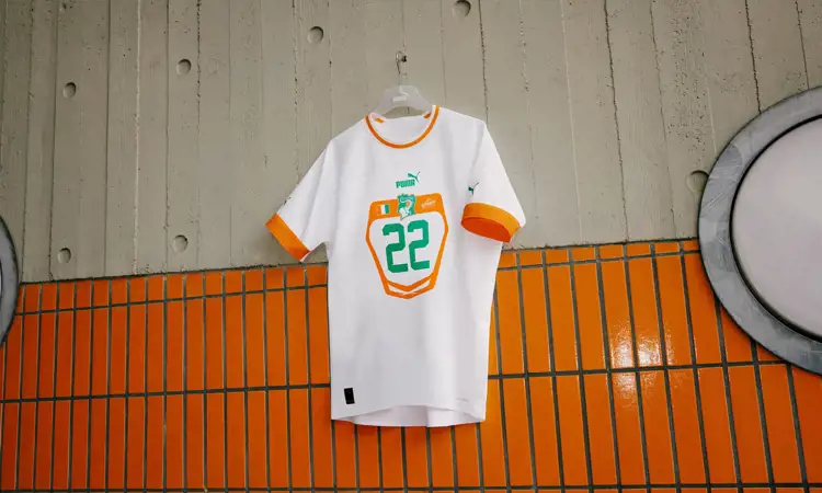 Maillot extérieur de la Côte d'Ivoire 2022-2023