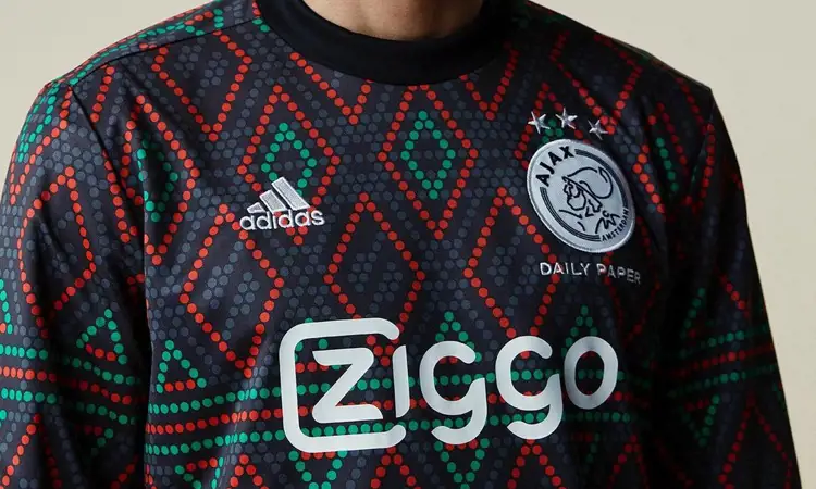Maillot d'échauffement Ajax x Daily Paper 2022-2023