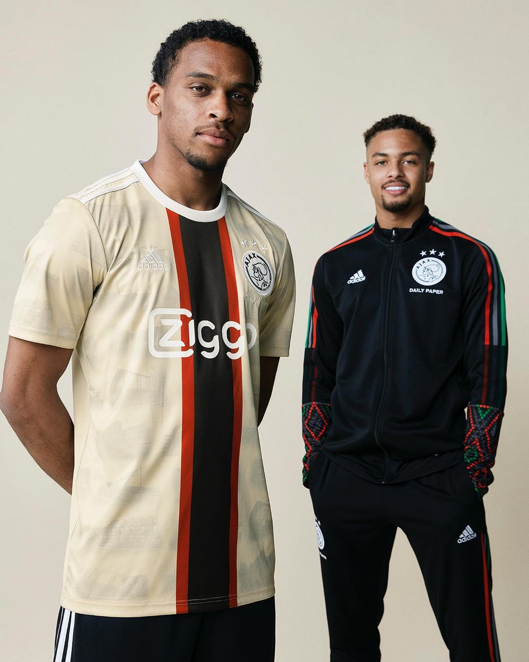 Maillot de l'Ajax third x Daily Paper 2022-2023