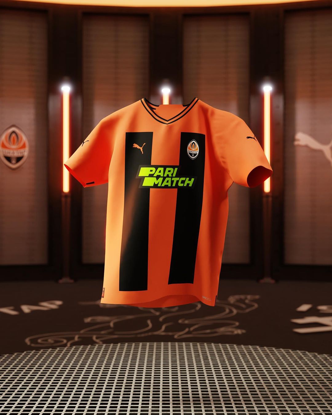 Maillot domicile du Shaktar Donetsk 2022-2023