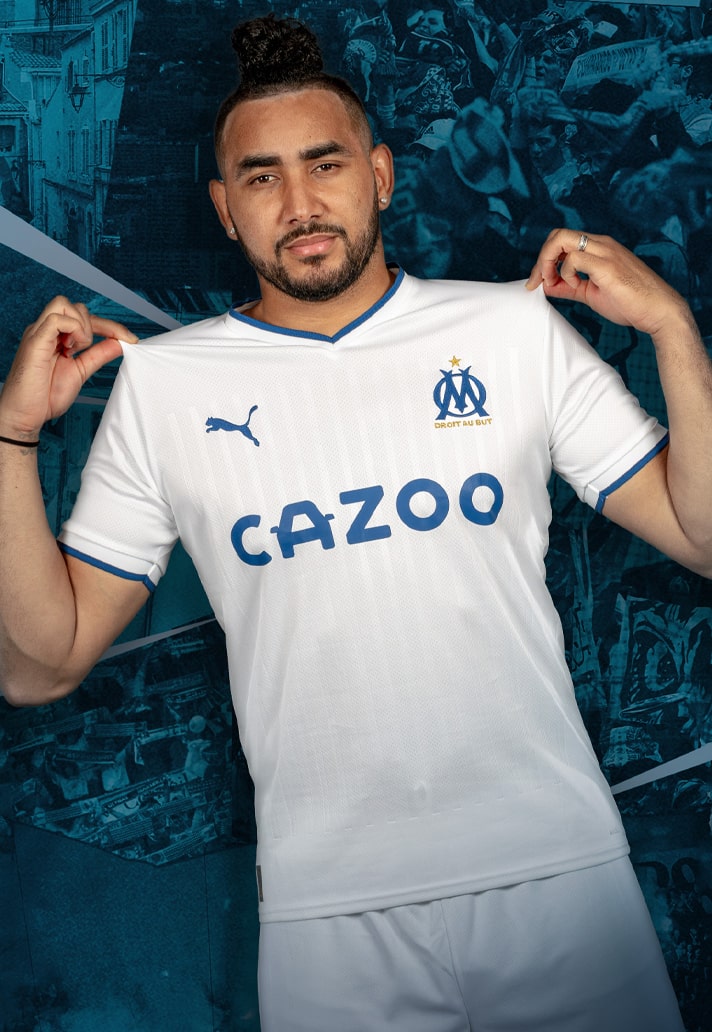 Maillot domicile de l'Olympique de Marseille 2022-2023