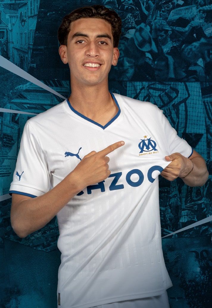 Maillot domicile de l'Olympique de Marseille 2022-2023