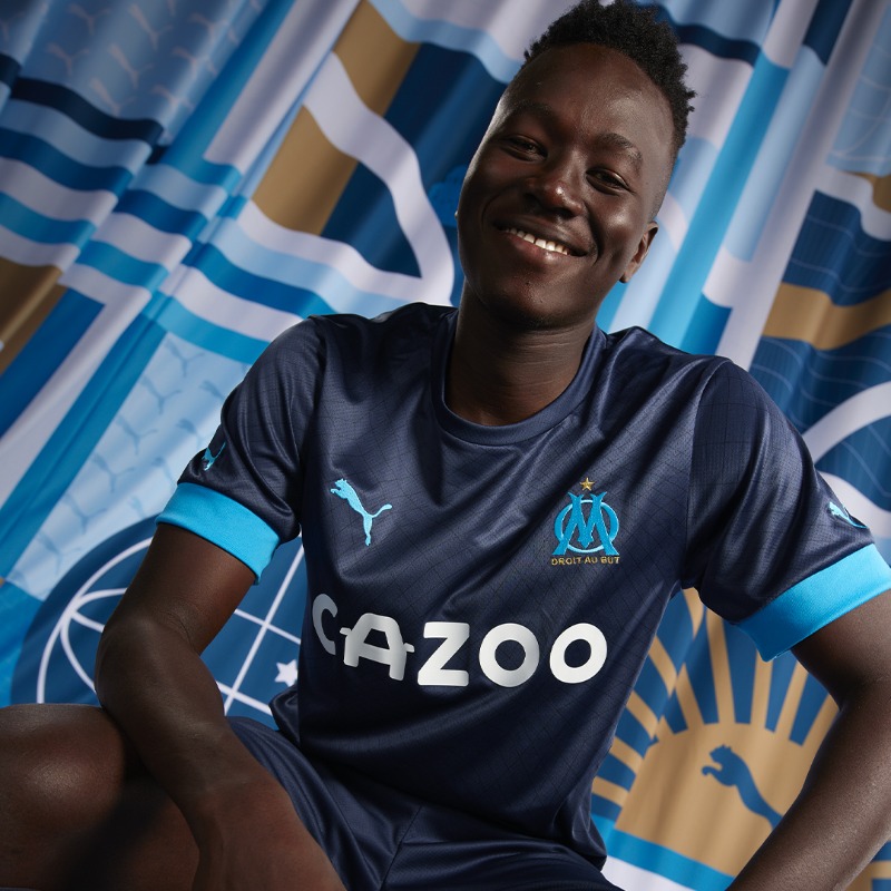 Maillot extérieur de l'Olympique de Marseille 2022-2023