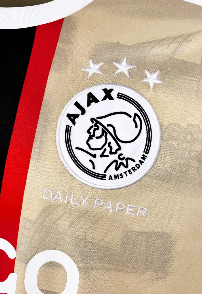 Maillot de l'Ajax third x Daily Paper 2022-2023
