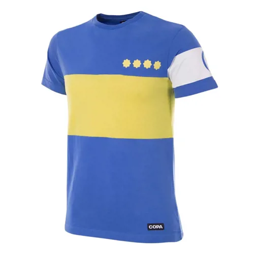 Boca Juniors Capitano T-Shirt - Bleu/Jaune