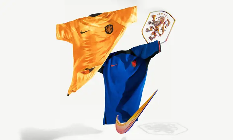 Maillot domicile de l'équipe nationale néerlandaise 2022-2023