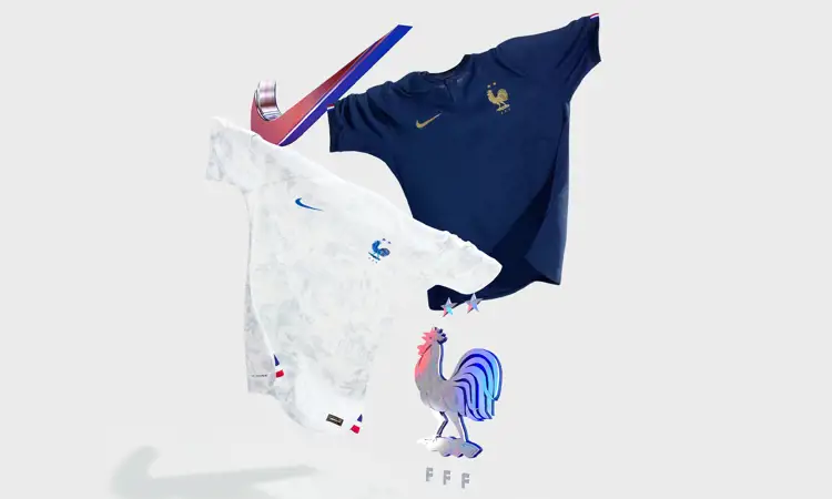 Maillot domicile de l'Équipe de France 2022-2023