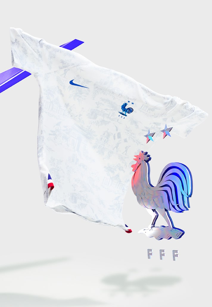 Maillot extérieur de l'Équipe de France 2022-2023