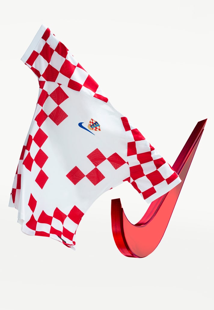 Maillot domicile de la Croatie 2022-2023