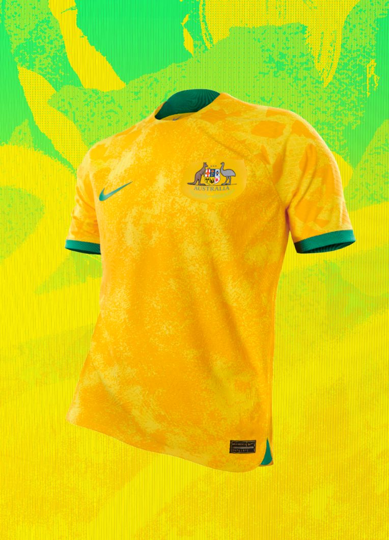 Maillot domicile de l'Australie 2022-2023