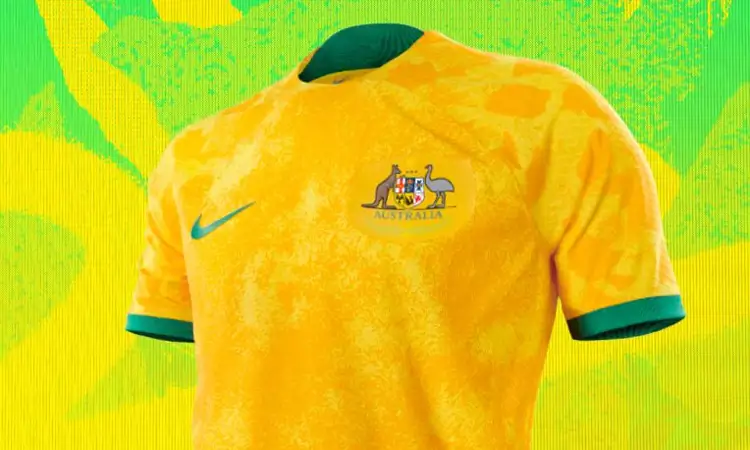 Maillots de football de l'Australie 2022-2023