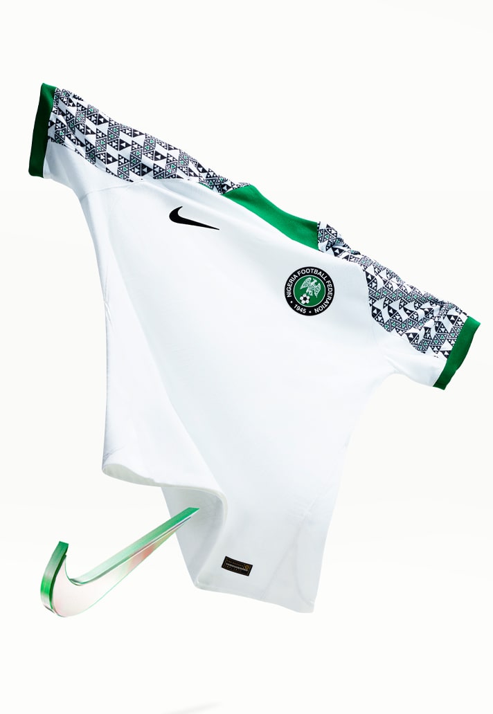 Maillot extéroeir du Nigeria 2022-2023