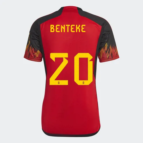 Maillot football Belgique Benteke
