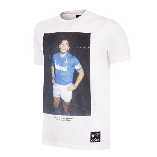 Napoli Maradona Home  T-Shirt - Blanc