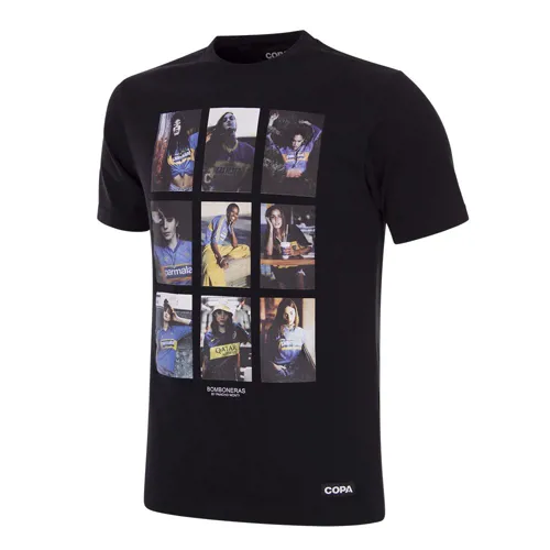 Boca Juniors Bomboneras Collage T-Shirt - Noir