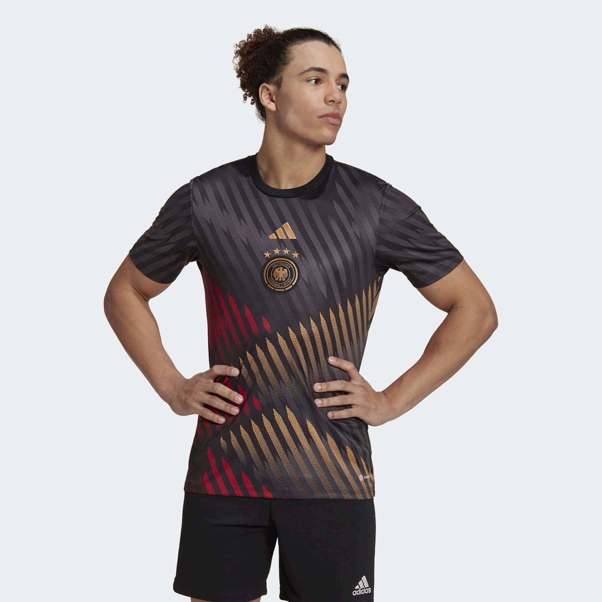 Maillot d'échauffement de l'Allemagne Coupe du monde 2022