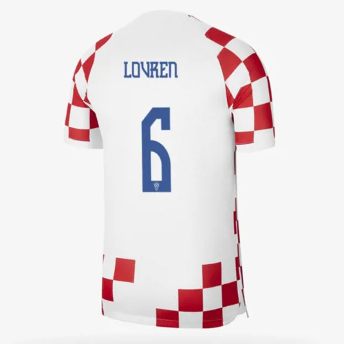 Maillot football Croatie Dejan Lovren