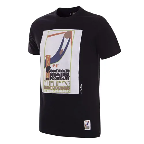 T-Shirt Uruguay World Cup 1930 Panini - Noir