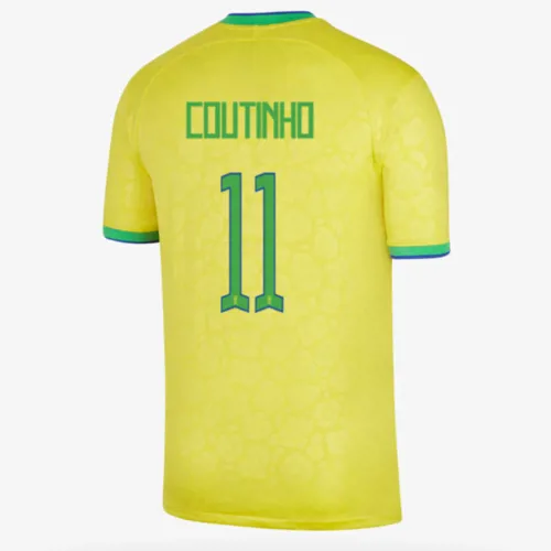 Maillot Football Brésil Coutinho