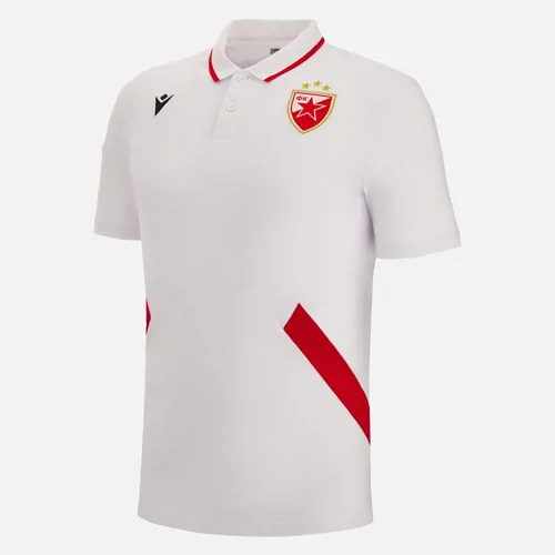 Polo Rouge de Belgrade 2022-2023 - Blanc