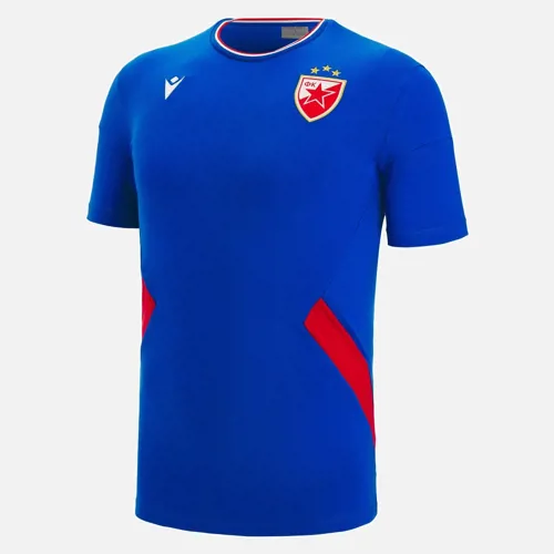 Travel T-Shirt Rouge de Belgrade 2022-2023 - Bleu