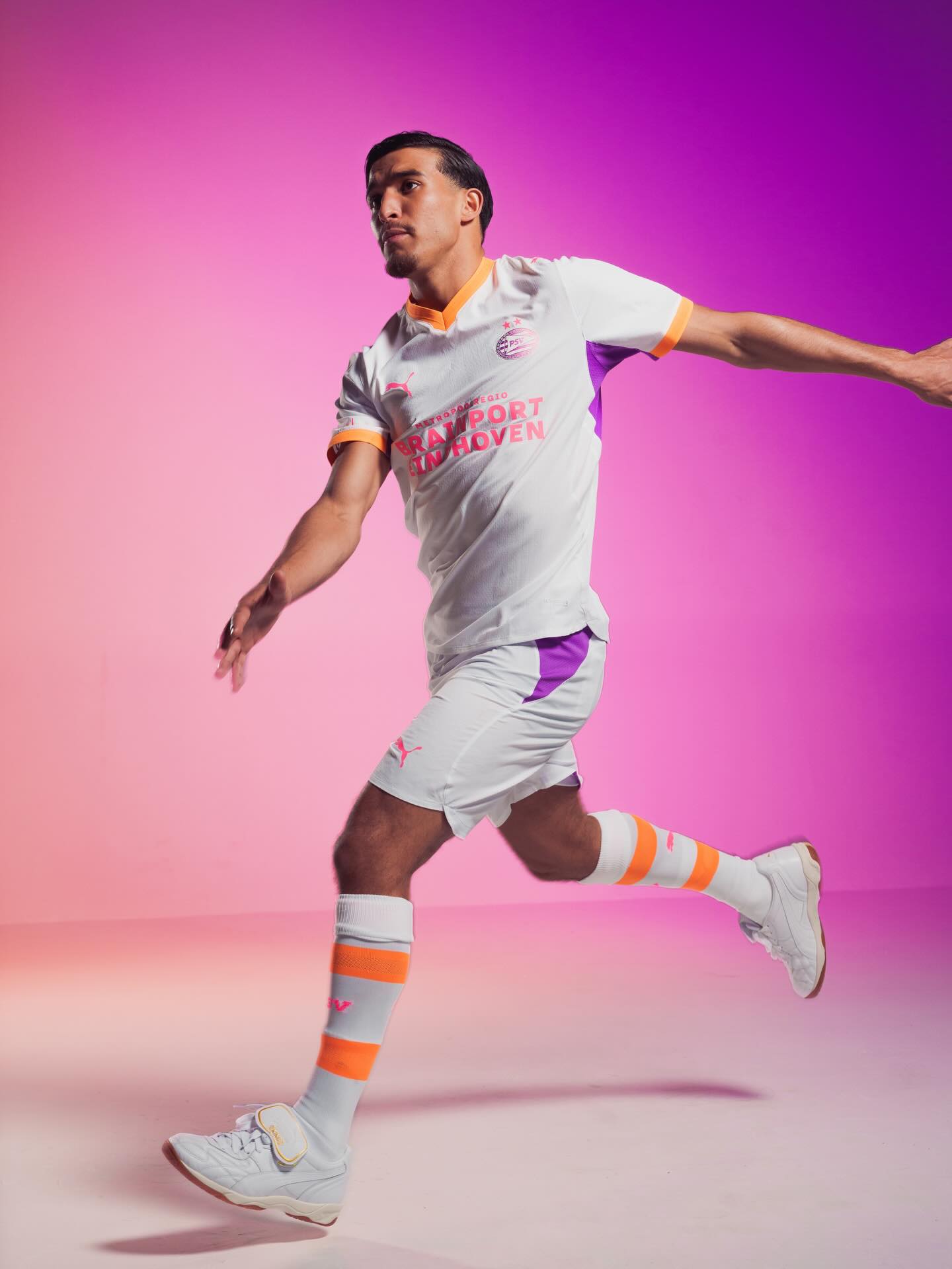 Maillot extérieur PSV 2026-2027, inspiré par le lever du soleil