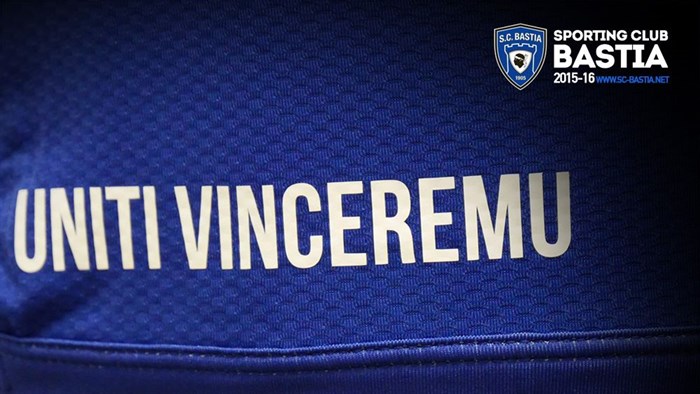 Maillot Bastia 2015-2016 Uniti Vinceremu