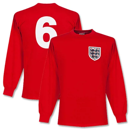 Maillot rétro Angleterre 1966 - manches longues