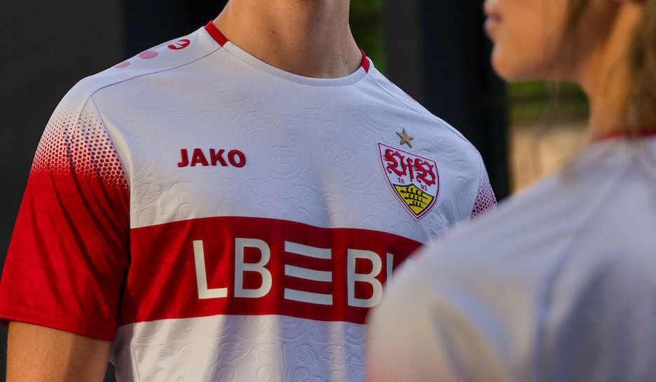 Maillot domicile VfB Stuttgart 2026-2027 ode à Bad Cannstatt