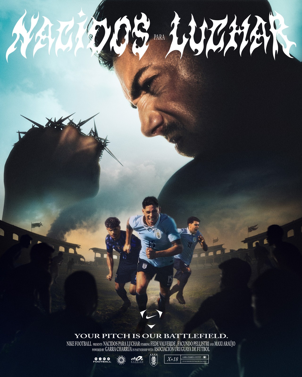 Maillot domicile Uruguay Coupe du Monde 2026
