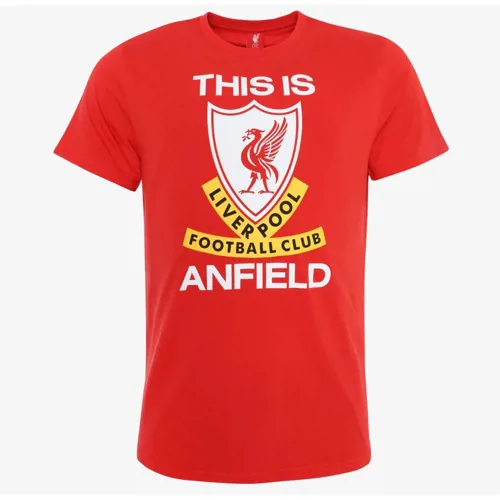 T-Shirt Liverpool FC This is Anfield - Rouge
