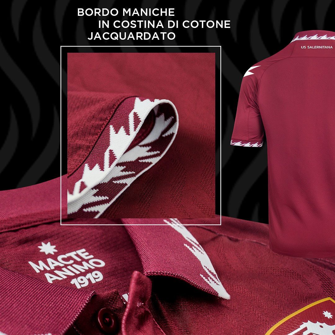 Maillots de football US 1909 Salernitana 2023-2024