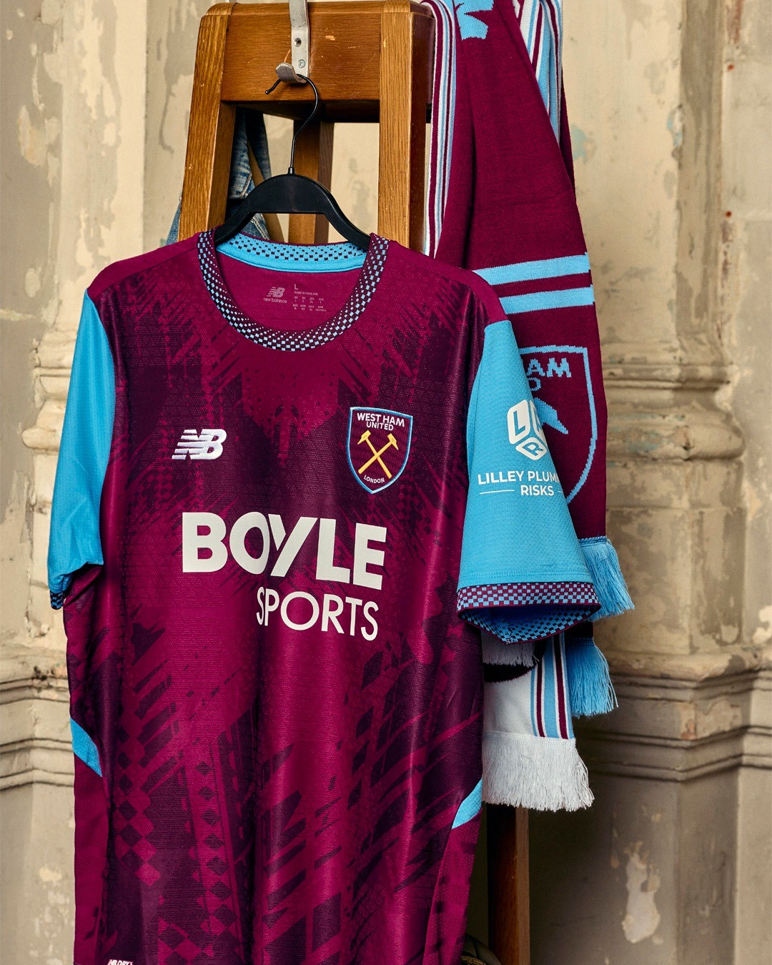 Voici les maillots West Ham United 2026-2027 signés New Balance