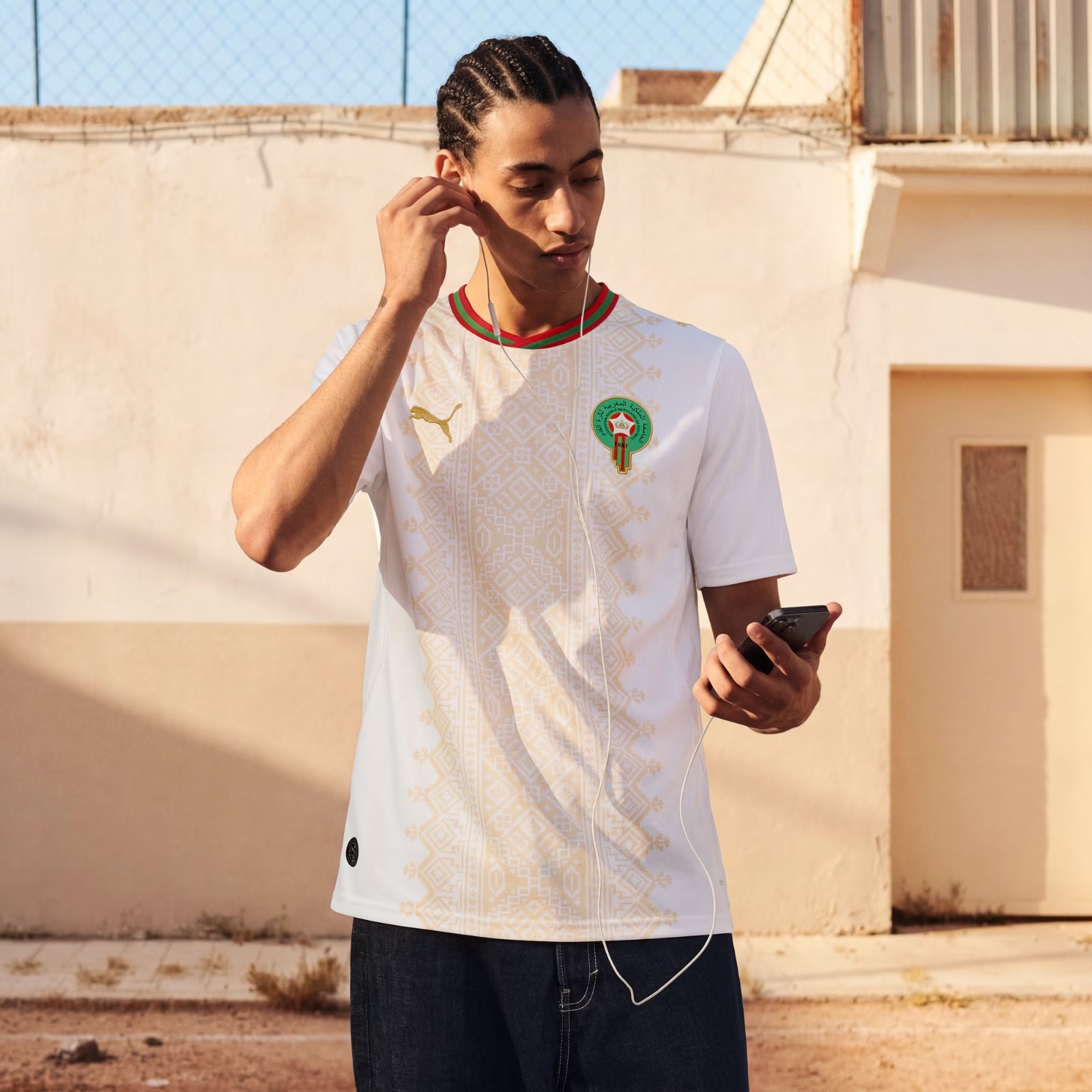 Maillot extérieur Maroc Coupe du Monde 2026