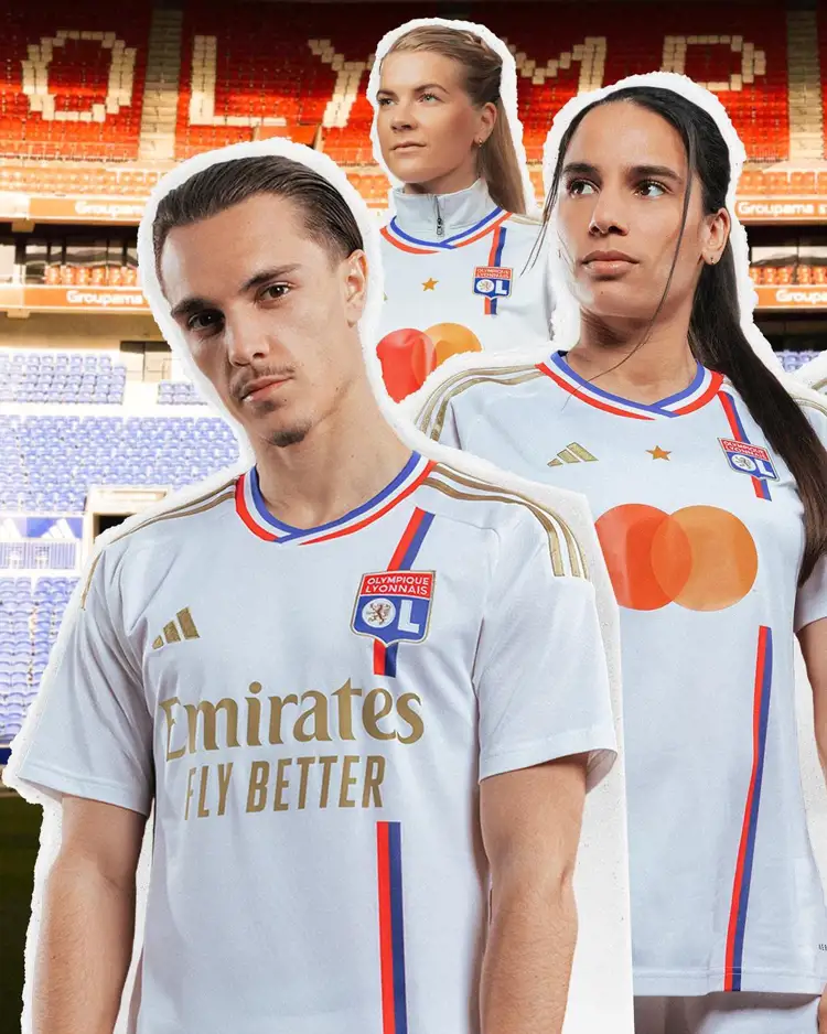 Maillot domicile Olympique Lyonnais 2023-2024