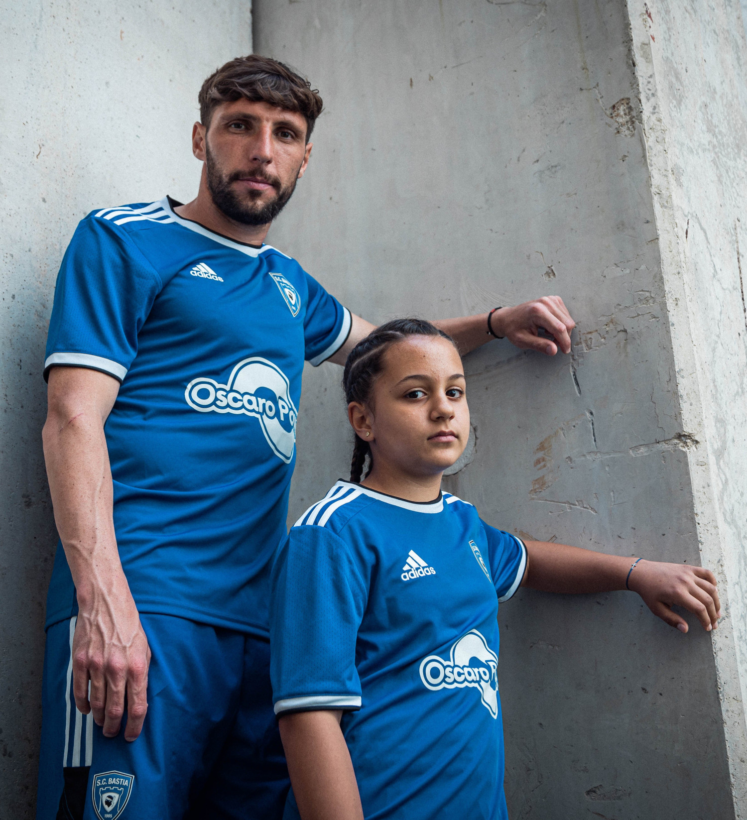 Maillots de football SC Bastia 2023-2024
