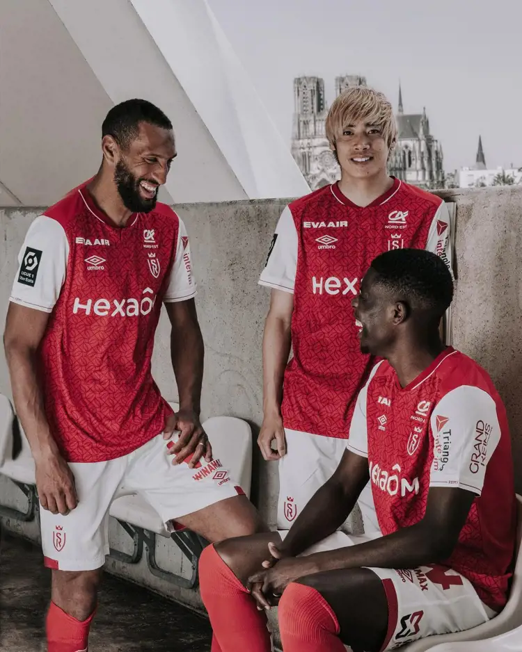 Maillots de football Stade de Reims 2023-2024