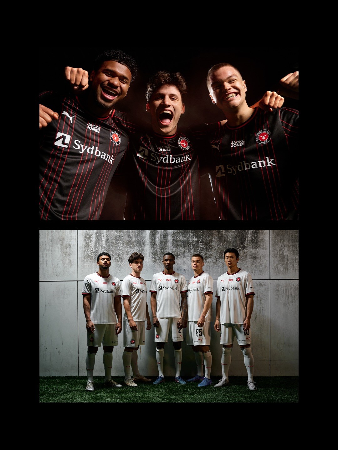 Les maillots du FC Midtjylland 2026-2027 placés sous le signe de Heart, Head & Heath