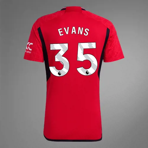 Maillot football Manchester United Evans