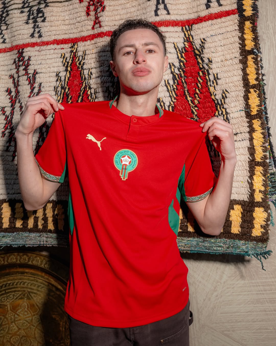 Maillot domicile Maroc Coupe du Monde 2026